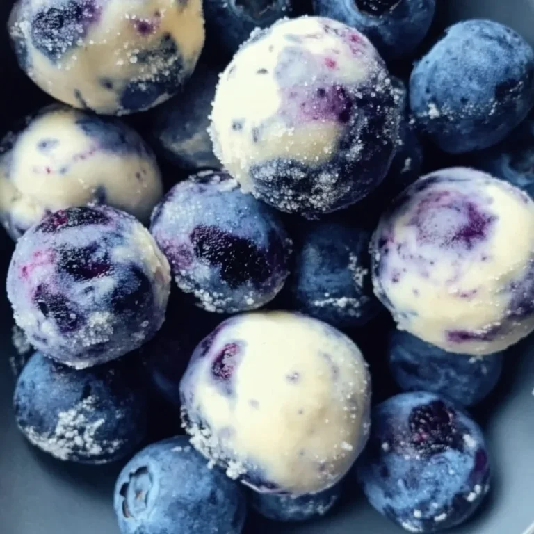 Blueberry Cheesecake Protein Bites