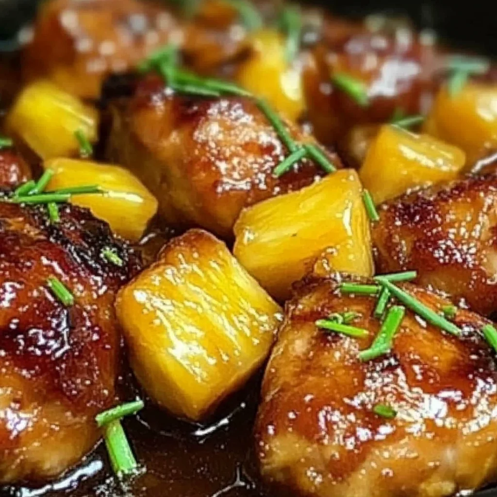 Brown Sugar Pineapple Chicken