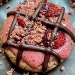 Chocolate Covered Strawberry Cookies