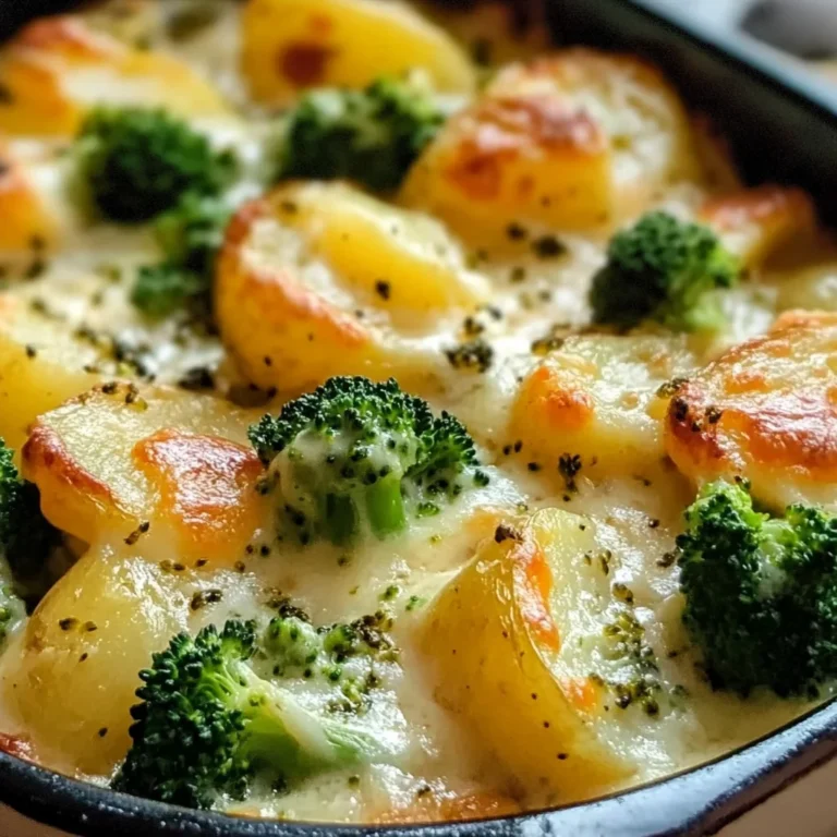 Cremige Brokkoli-Kartoffeln: Ein Unglaublich Ultimatives Rezept für 4 Personen