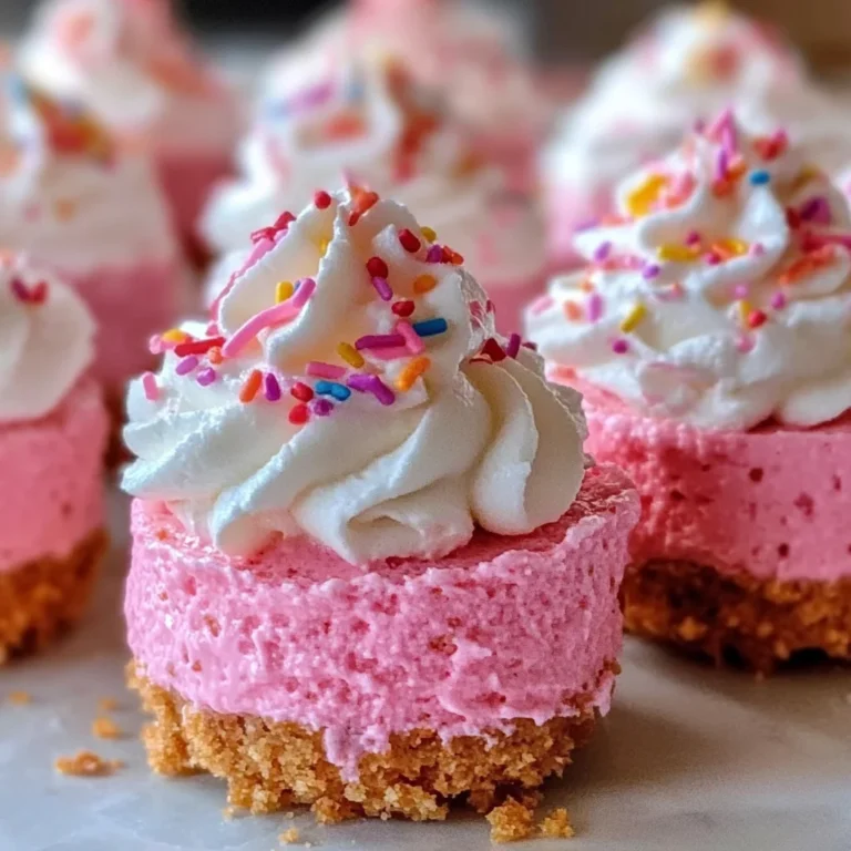 No-Bake Pink Velvet Cheesecake Bites: Creamy Bliss Awaits!