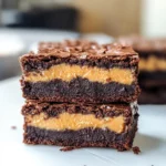 Peanut Butter Stuffed Brownies