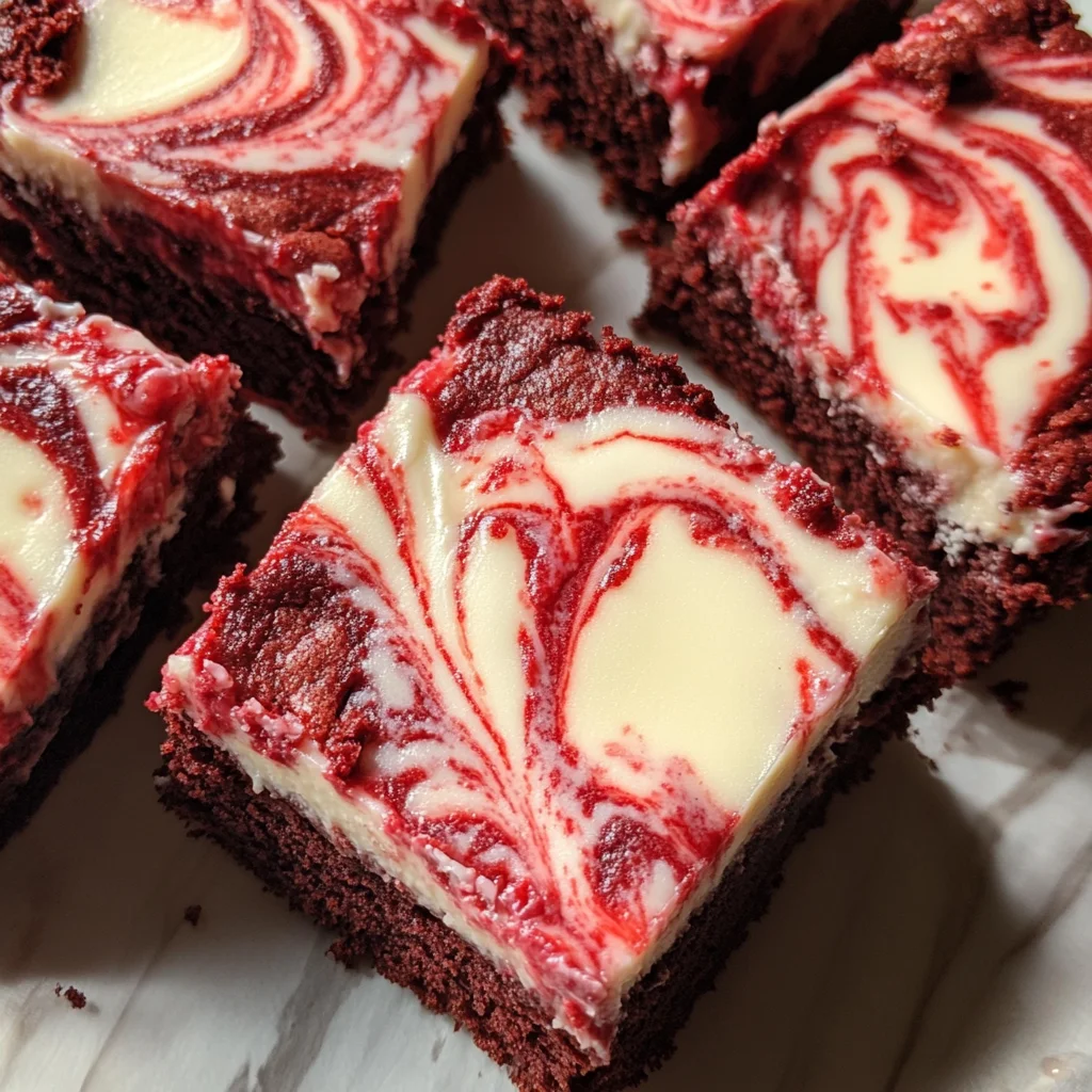 Red Velvet Cheesecake Brownies