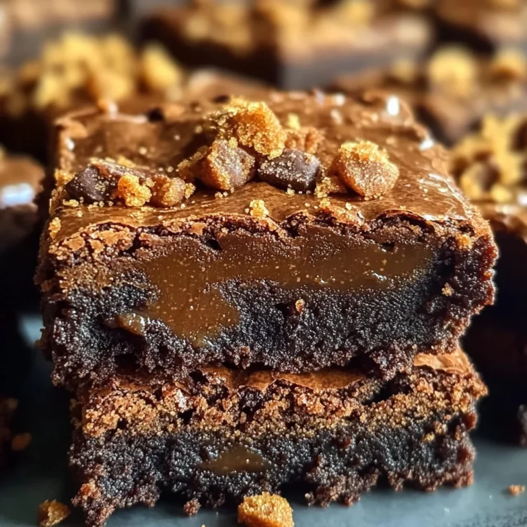 Cookie Butter Brownies