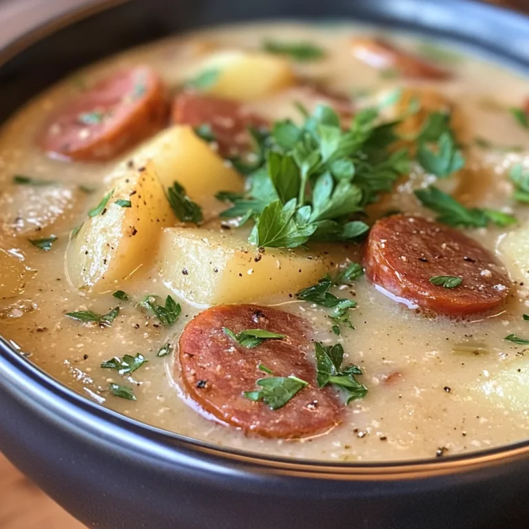 Cozy Kielbasa Potato Soup