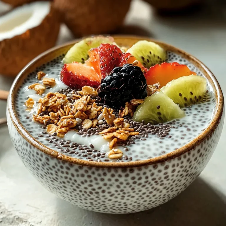 Creamy Coconut Chia Pudding