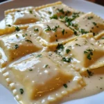 Creamy Olive Garden Ravioli Carbonara
