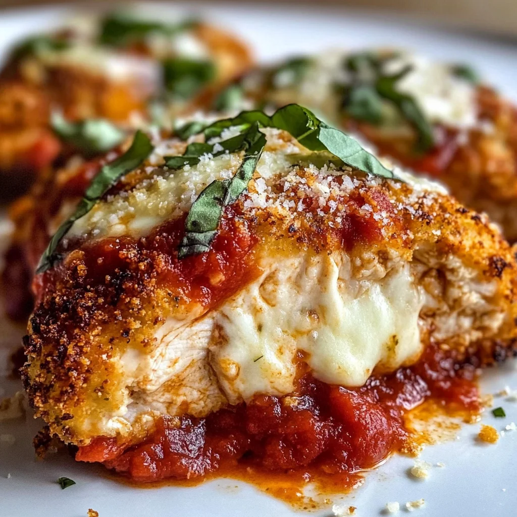 Crispy Baked Chicken Parmesan Recipe