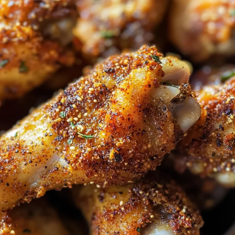 Crispy Oven Baked Chicken Wings