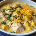 Crockpot Chicken Corn Chowder