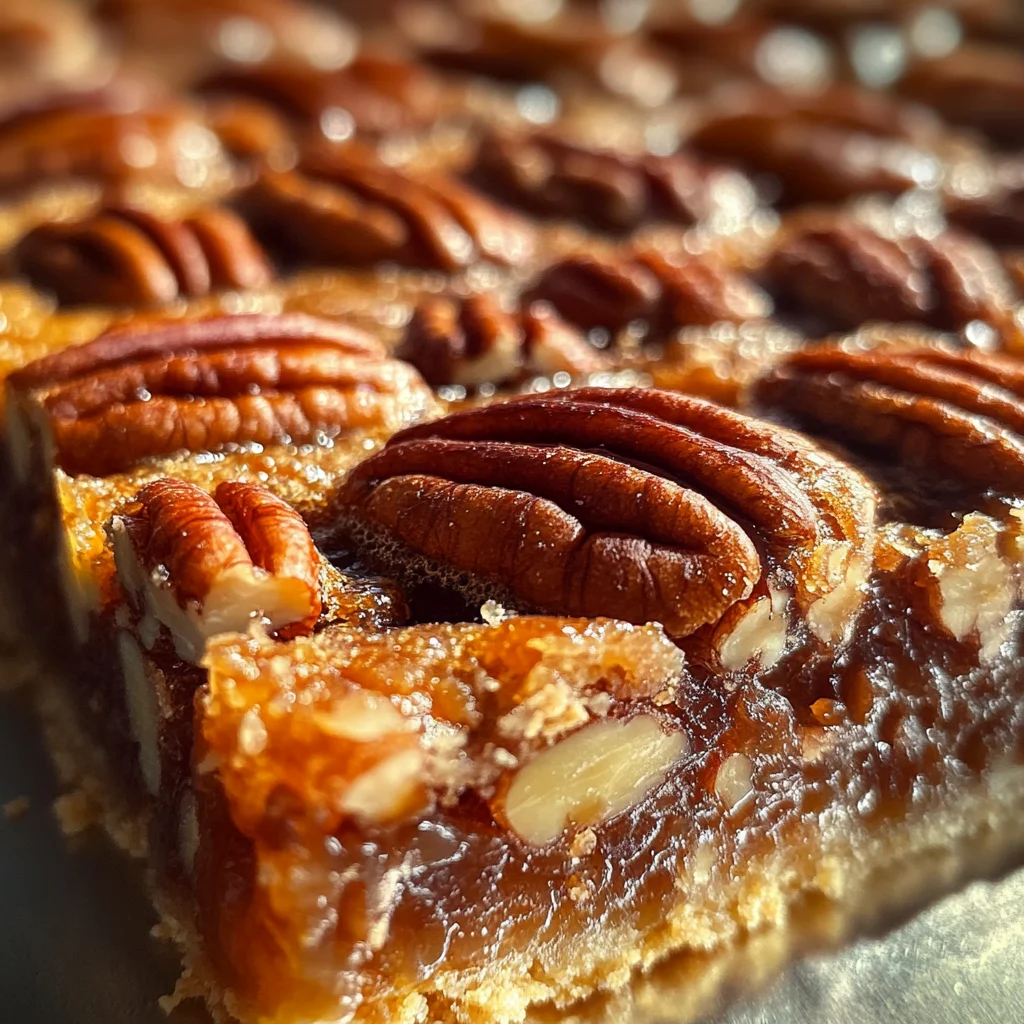 Decadent Pecan Pie Bars