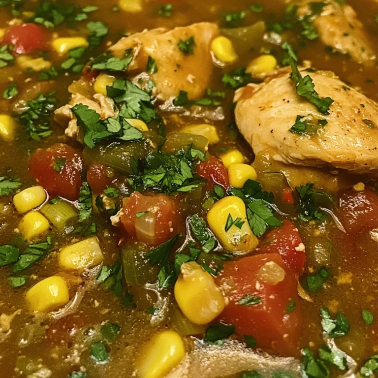 Green Chile Chicken Stew Recipe