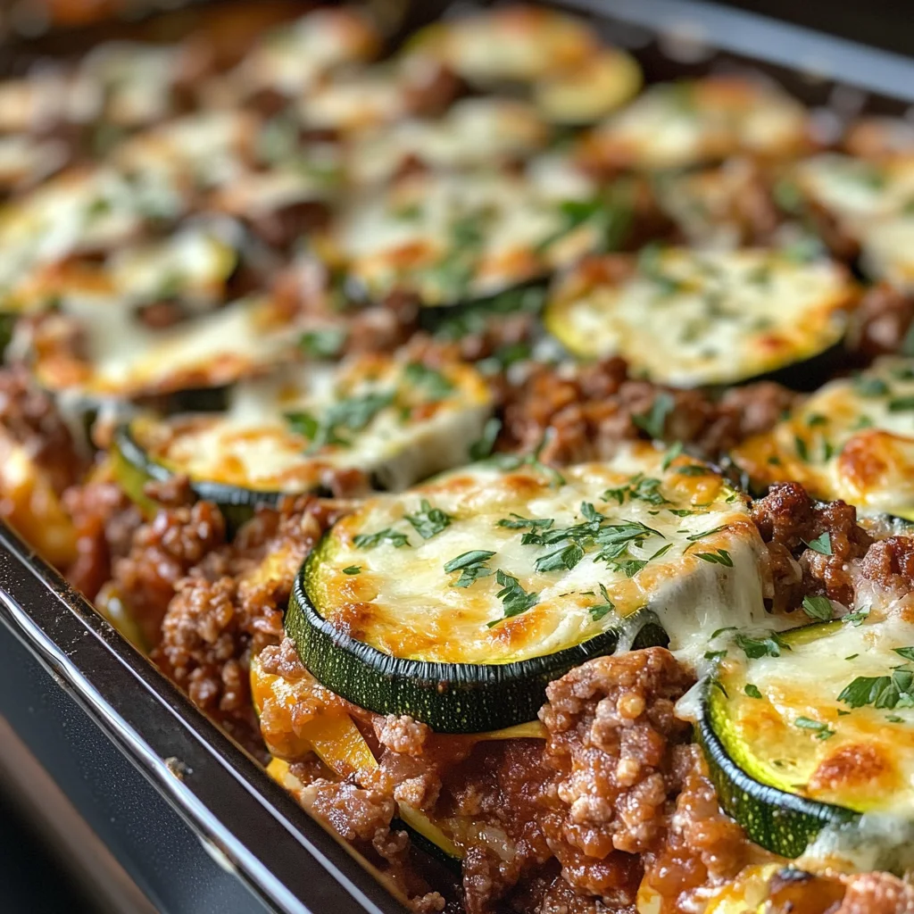 Ground Beef Zucchini Casserole: A Delicious Family Favorite!