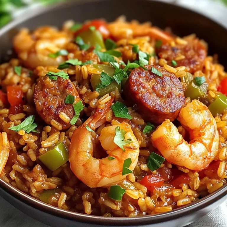 Hearty Brown Rice Jambalaya