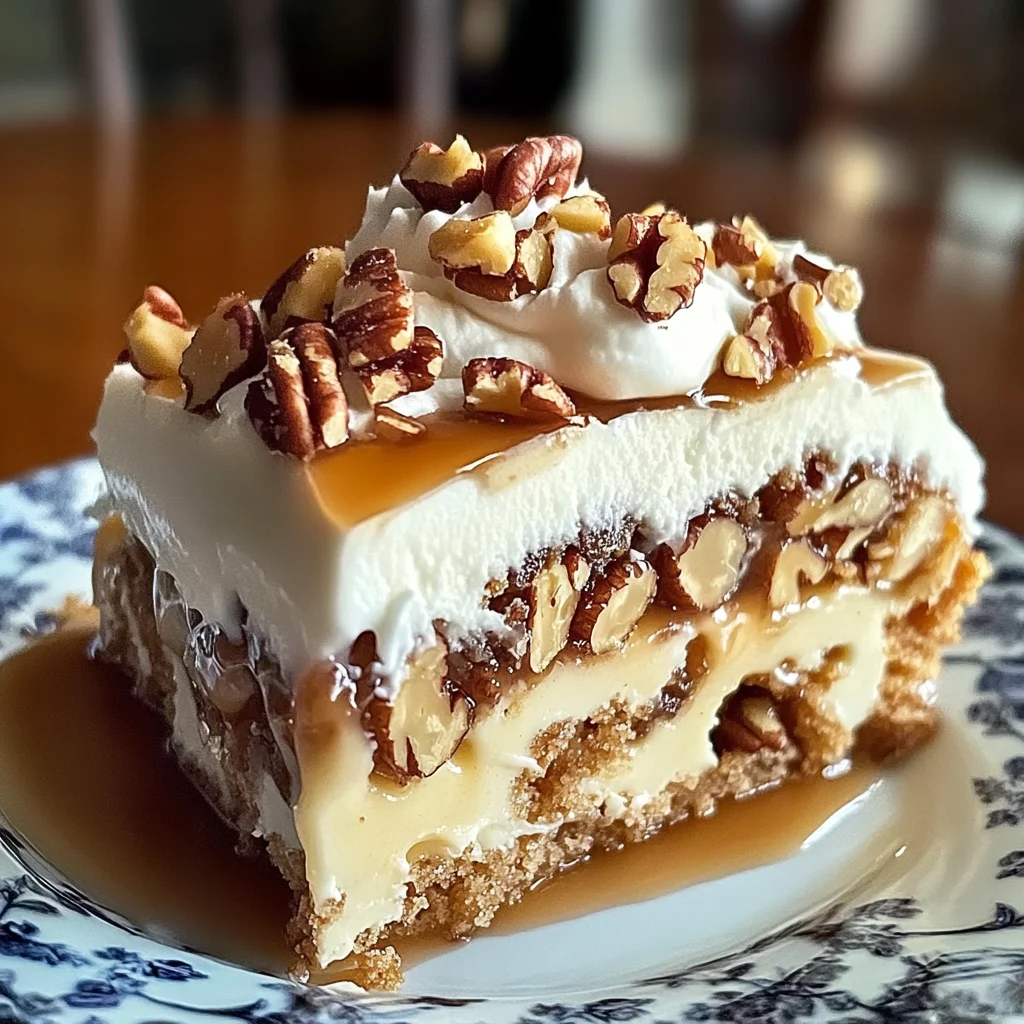 Irresistible Butter Pecan Praline Poke Cake for Sweet Moments