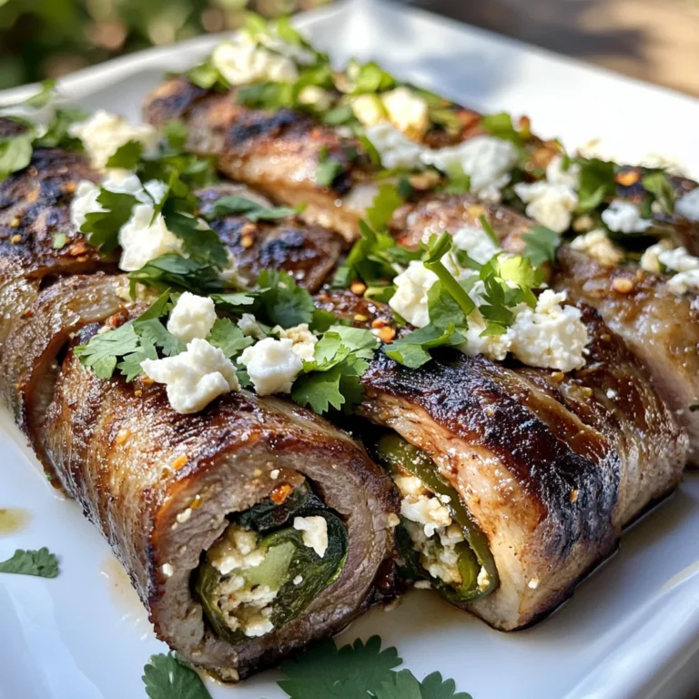 Irresistible Hatch Green Chile Steak Roll Ups