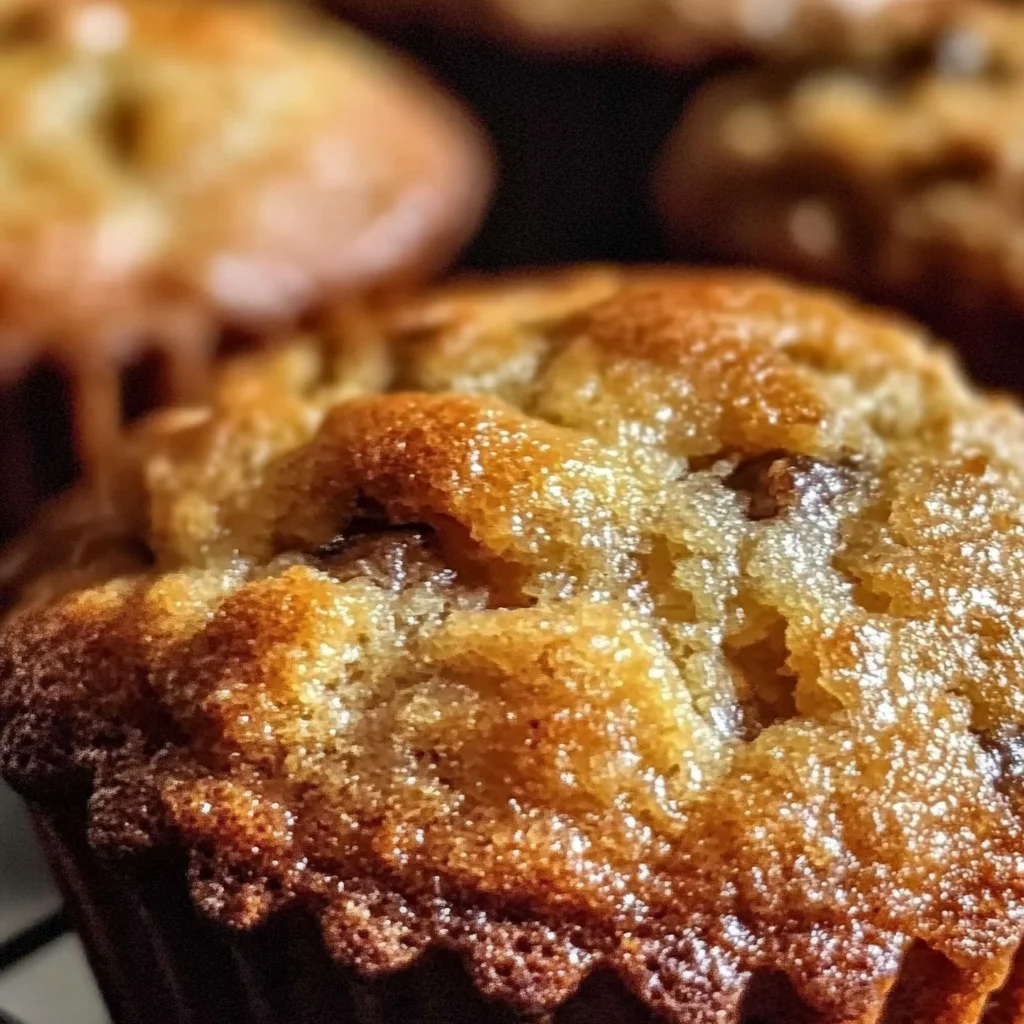 Moist Banana Bread Muffins