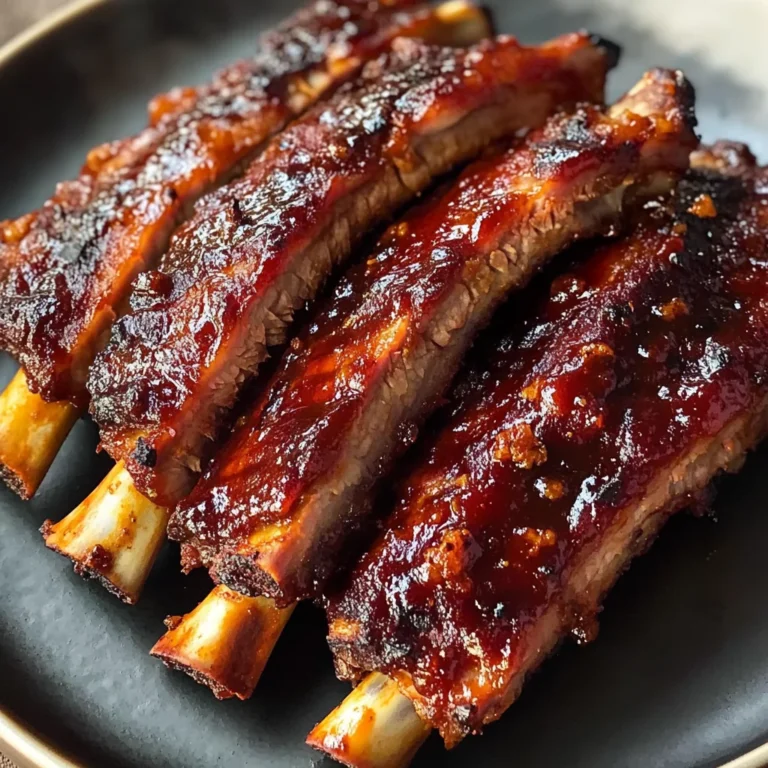 Mouthwatering Grilled BBQ Ribs