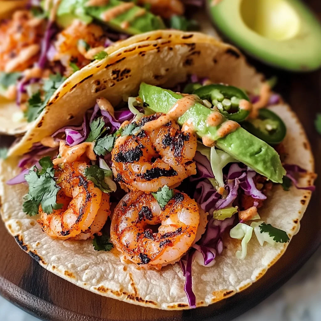 Quick Grilled Shrimp Tacos