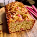 Simple Rhubarb Quick Bread - theamazingfood