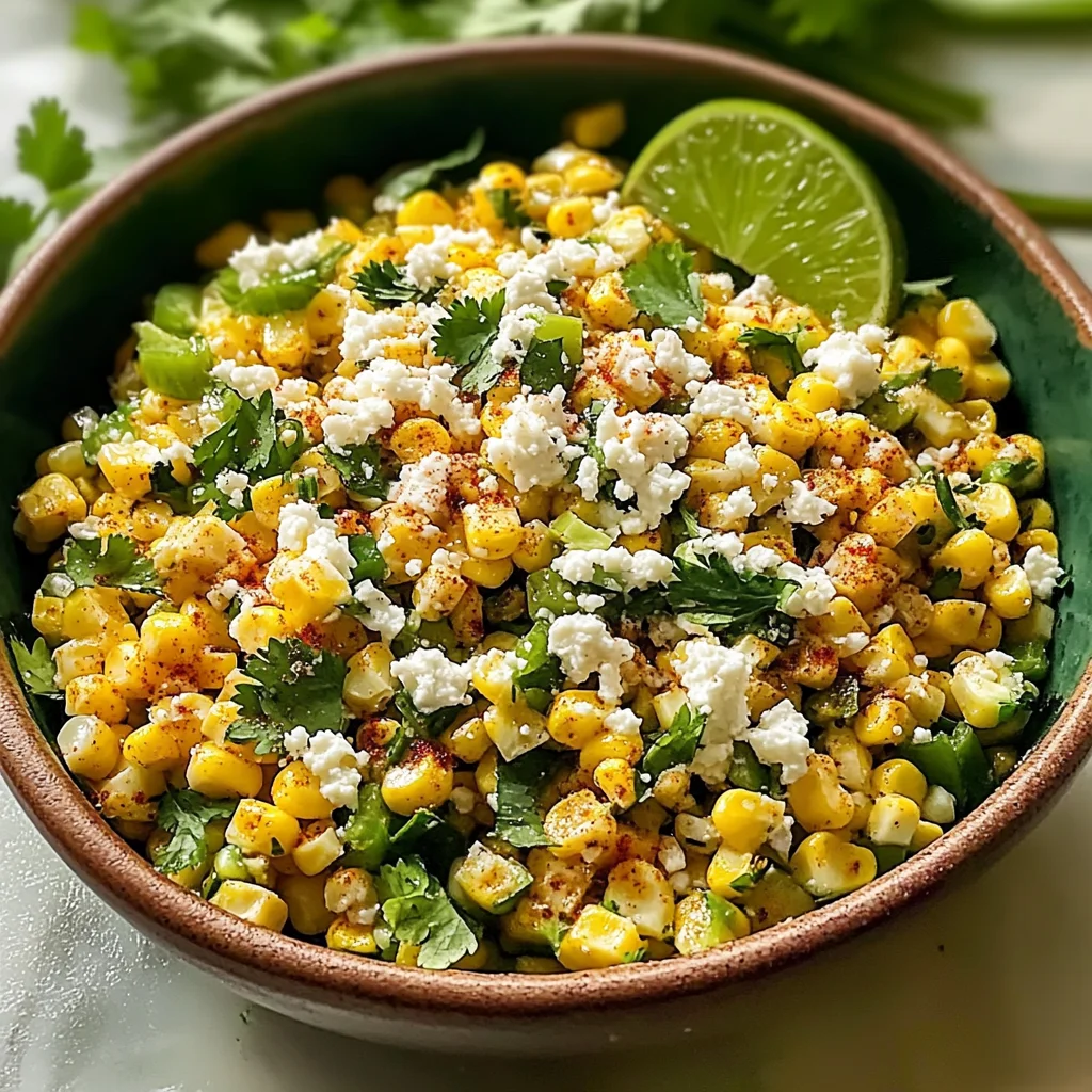 Tasty Mexican Street Corn Salad Without Mayo